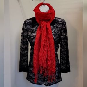 The Limited Red Neck Scarf